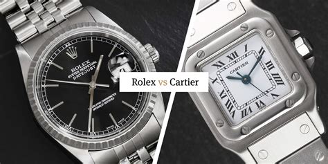 Rolex vs. Cartier : le comparatif ultime 